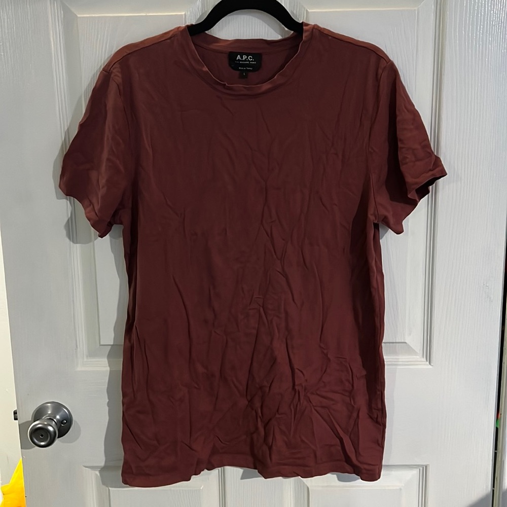 A.P.C Burnt Orange T-shirt